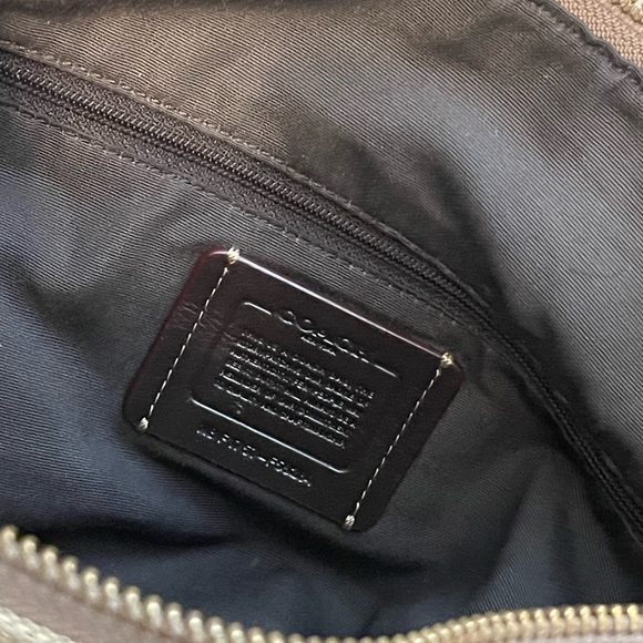 Coach Biege Signature Canvas Bag